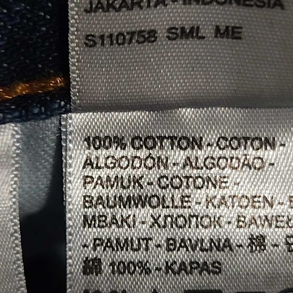 Levis 505 Regular Fit Men Jeans 48x30 Blue Denim Straight 100% Cotton - See Size